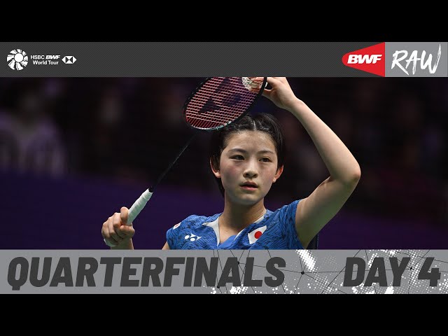 LI-NING China Masters 2024 | Day 4 | Court 3 | Quarterfinals | Session 1