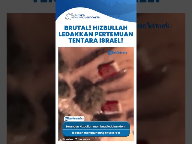 Hizbullah Bombardir Situs Israel di Perbatasan Lebanon, Ledakan Bertubi tubi saat Pasukan IDF Rapat