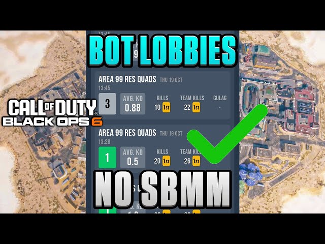 *NEW* GET BOT LOBBY in BO6! Black Ops 6 SBMM Bypass (WARZONE SBMMOFF VPN)