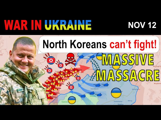 12 Nov: Kim Jong-Un EMBARRASSED. Assault Units Demolished WITHIN MINUTES! | War in Ukraine Explained