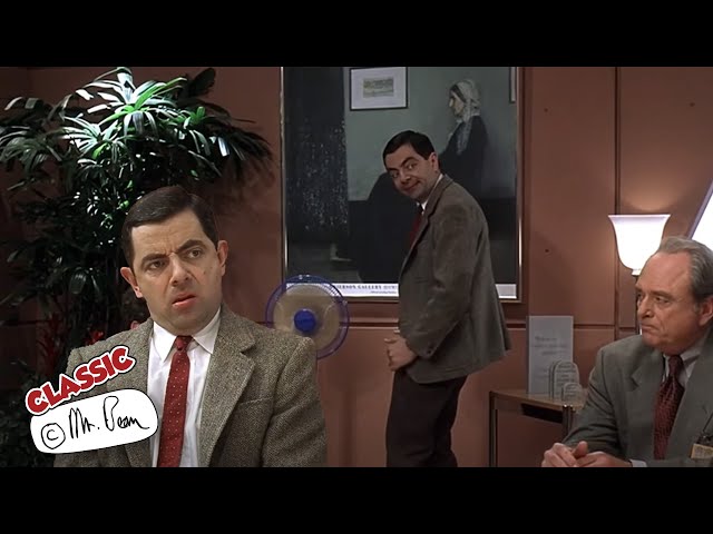 Mr Bean Has His First Meeting | Mr Bean The Movie | Classic Mr Bean