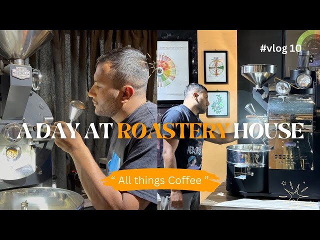 A Day in the Coffee Beans Roastery | Vlog |  1080p Hd.