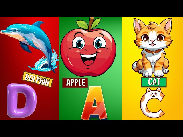 Alphabet Song for Toddlers - Phonics Learning Fun with ABC Songs and Nursery Rhymes