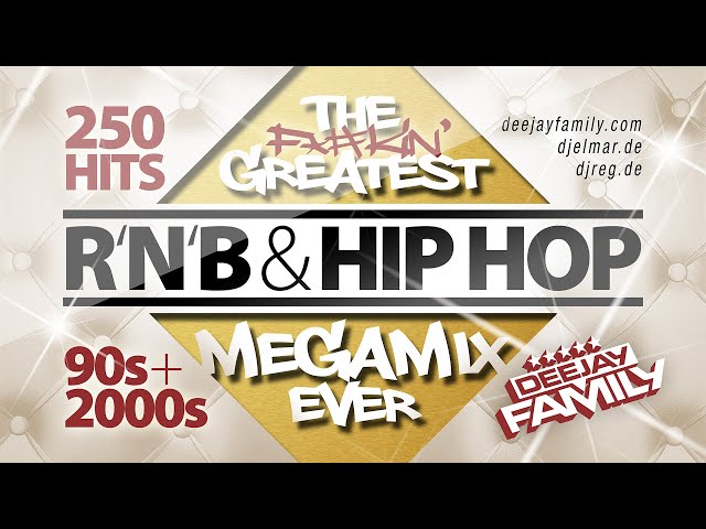 The Greatest RnB & Hip Hop Megamix Ever ★ 90s & 2000s ★ 250 Hits ★ Best Of ★ Old School