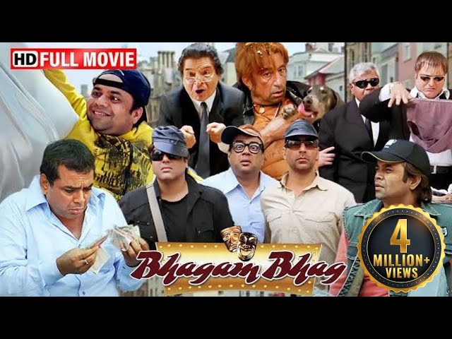 Bhagam Bhag (Full Comedy Movie) - राजपाल यादव, अक्षय कुमार, परेश रावल और गोविंदा की लोटपोट कॉमेडी HD