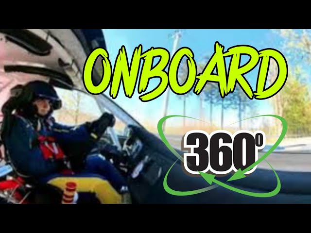 Subaru Impreza 555 rally car VR experience onboard 360 camera Rajd Świdnicki B.Madziara /M.Pawłowski