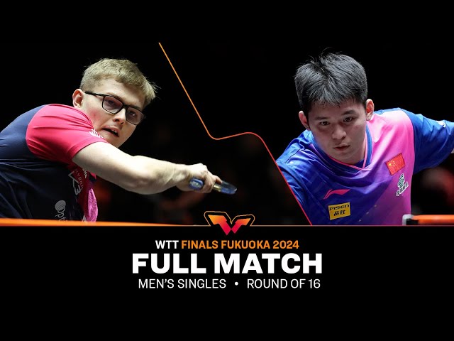 FULL MATCH | Alexis Lebrun vs Lin Shidong | MS R16 | #WTTFukuoka 2024