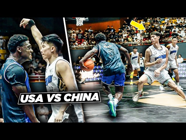 USA vs China Streetball | Nas Faces The #1 Streetballer In China w/ 100 Million Followers