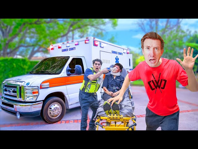 Criminal Rushed to the EMERGENCY ROOM | Spy Ninjas, Chad Wild Clay, Vy Qwaint