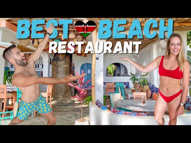 Kenya's BEST Beach Restaurant / Salty Squid In Diani Beach