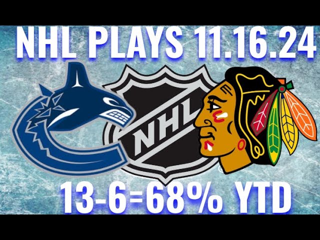 68% Winning YTD! NHL Bets for 11/16/24. On a 13-6 Run!!! Picks & Predictions  #nhlbets  #nflpicks