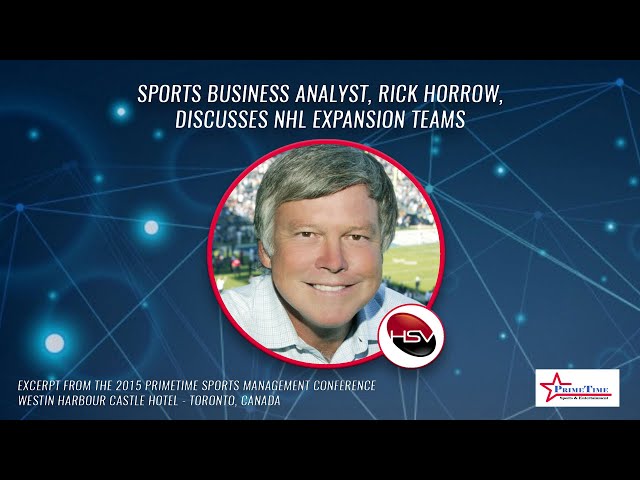 Throwback - Clip 66 - Sports Business Analyst, Rick Horrow, Discusses NHL Expansion Teams