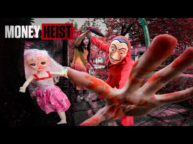 MONEY HEIST ESCAPE SERBIAN DANCING LADY 3.0 (Parkour Chase POV)