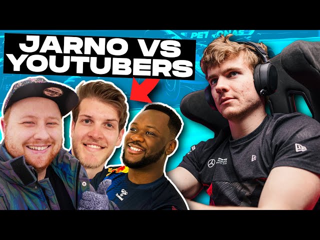 F1 Esports Driver vs F1 YouTubers