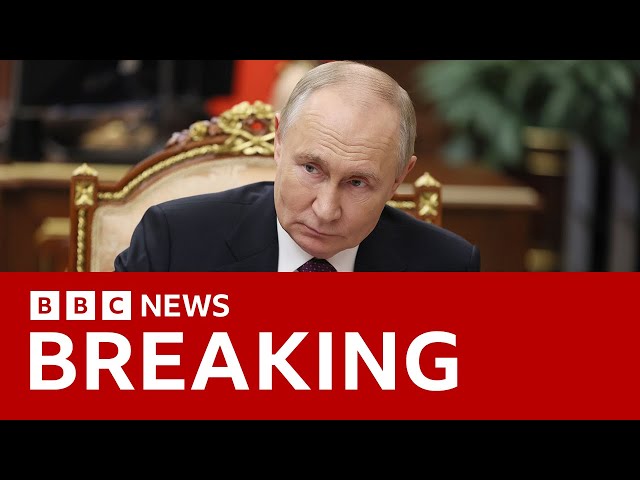 Putin says Russia hit Ukraine with new intermediate-range ballistic missile | BBC News