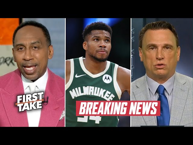 FIRST TAKE | Giannis to Warriors or Heat - Stephen A. Smith BREAKING: Bucks open trade up to rebuild