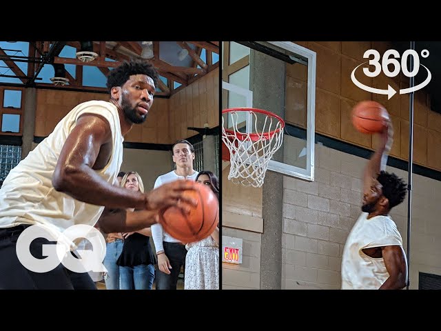 The Joel Embiid 360-Degree Experience | GQ