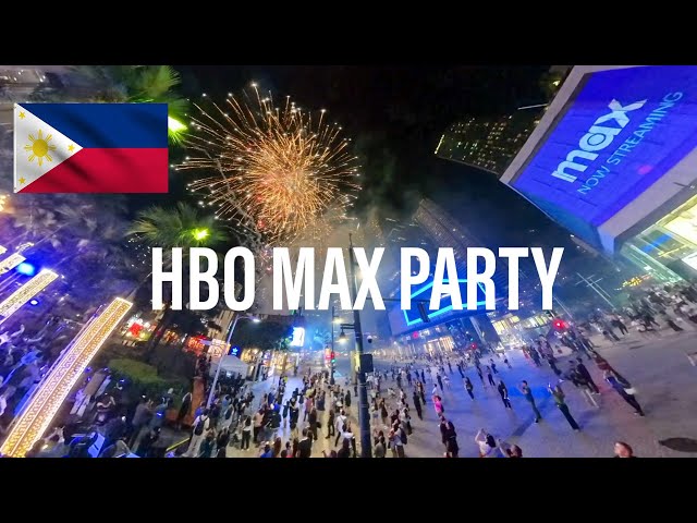 HBO MAX Party in BGC #MAXASIA #hbomax