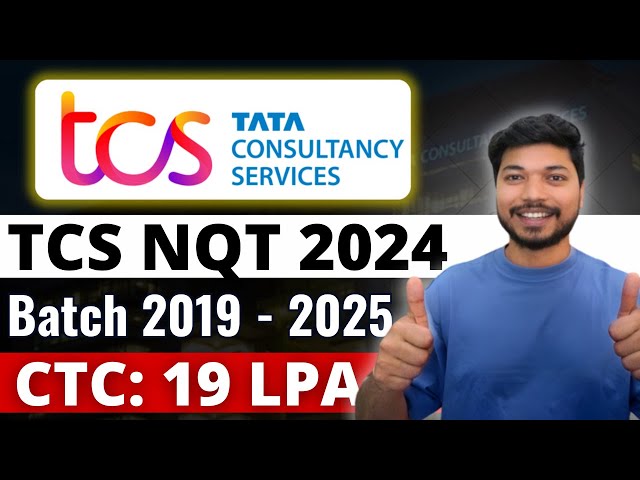 TCS NQT Off Campus Hiring 2025 Fresher | TCS hiring | Apply online | Job4freshers