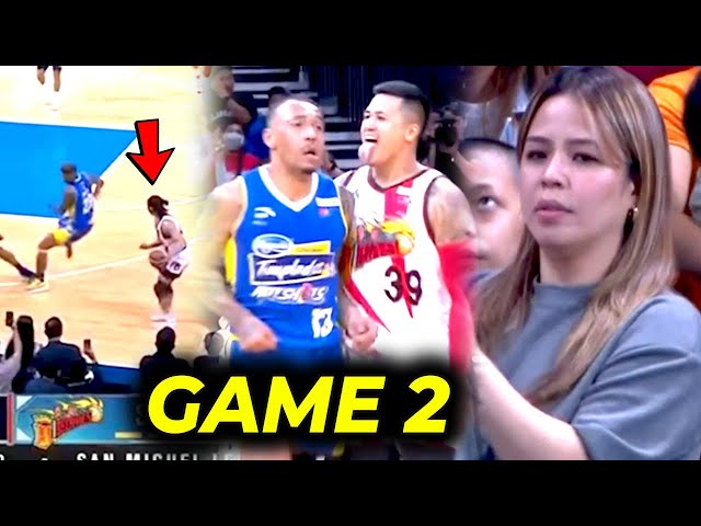 Kyt Jimenez ankle-breaker, resbak ang asawa ni Abueva wagas ang asaran! | Game 2 Finals SMB vs Mags