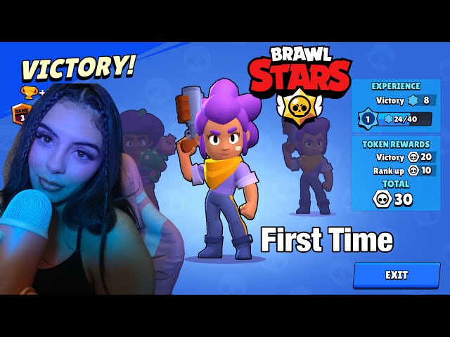 Asmr|| Playing Brawl Stars for the FIRST Time!