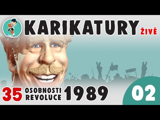 Karikatury ŽIVĚ - Osobnosti 1989