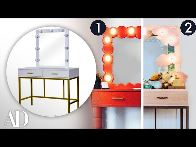 2 Designers Upgrade The Same Vanity | Custom Crafted | Architectural Digest