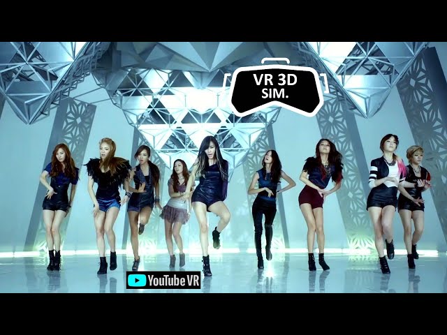 Girls' Generation(소녀시대) _ The Boys (English Ver.) 48fps (VR 3D SIM)