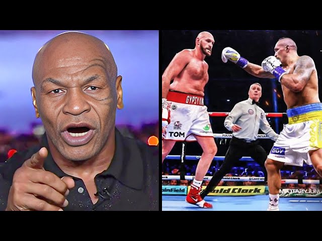 Mike Tyson REACTS To Tyson Fury VS Oleksandr Usyk Full Fight