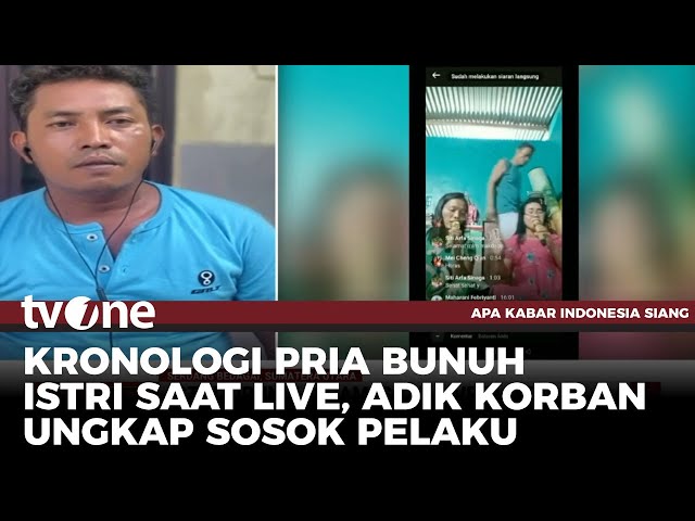 Fakta-fakta Kasus Suami Tikam Istri Saat Live Medsos | AKIS tvOne