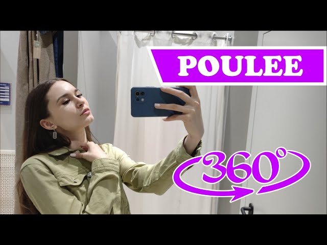 VR 360 Date with Poulee. Spying on a sexy girl