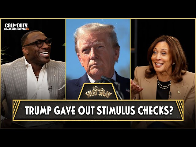 Donald Trump Gave Out Stimulus Checks? Fact Check With Kamala Harris | CLUB SHAY SHAY