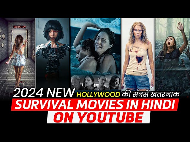 Top 10 "Deadly Survival" Hollywood Movies on Youtube In Hindi | Survival Movies Available On YouTube