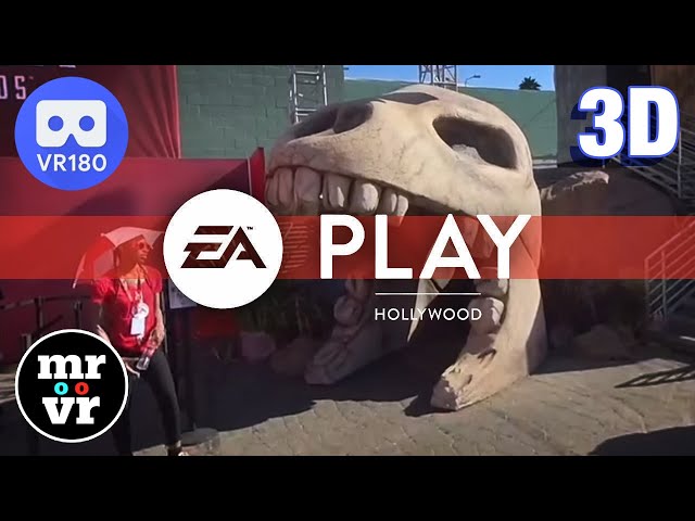 E3 2019 - EA Play Public Event in 3D [VR180]