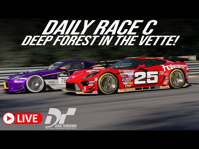 Gran Turismo 7 Live!  - Daily Race C in the Corvette at Deep Forest