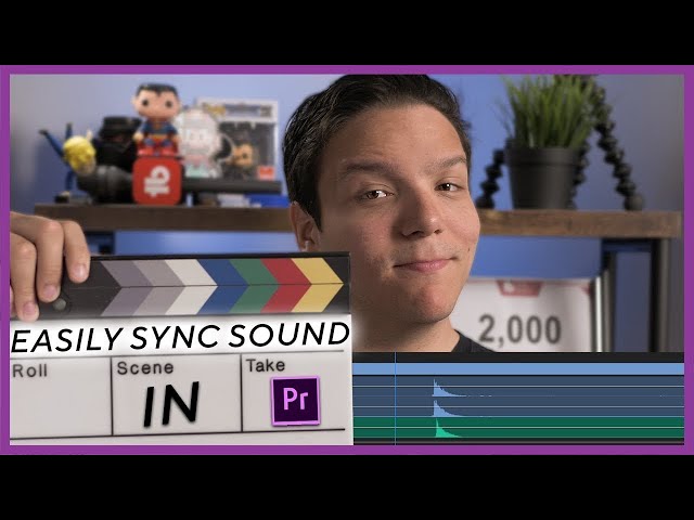 Sync Audio and Video in Premiere Pro EASILY!