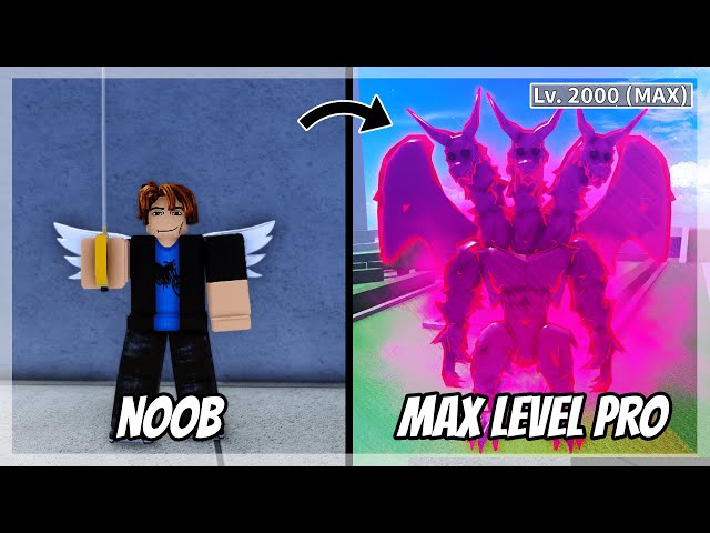 Going From NOOB to MAX LEVEL PRO in One Video on Blox Fruits! | Part 2