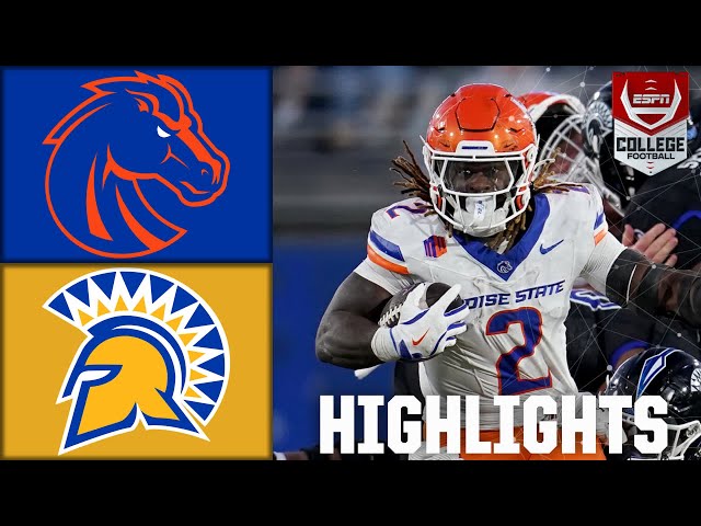 Boise State Broncos vs. San Jose State Spartans | Full Game Highlights | ESPN College Football