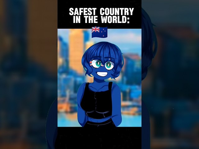 SAFEST COUNTRY IN THE WORLD.. ib:@cyclopentasiloxane#countryhumans #animation #safestcountries #xane