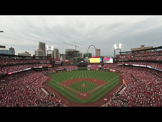 [3D 180 VR] Sports - Albert Pujols return to St. Louis first atbat VR180