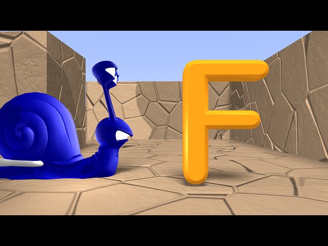 Learn the Alphabet for Toddlers, Preschoolers and Kindergarten - Alphabet Song Maze