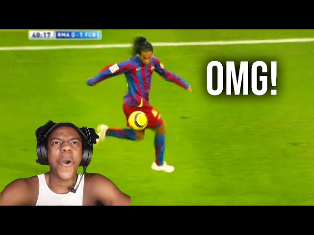 IshowSpeed Reacts To Ronaldinho