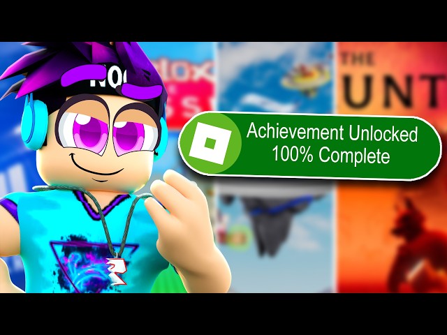 I Completed EVERY Roblox Event 100%