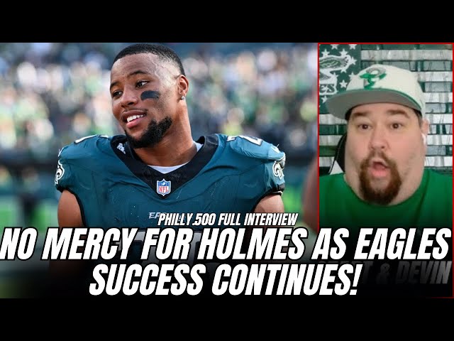 Philly.500 Says "NO MERCY" For Mark Holmes! Discussing Eagles 8-2, Jalen Hurts Passing Game & more