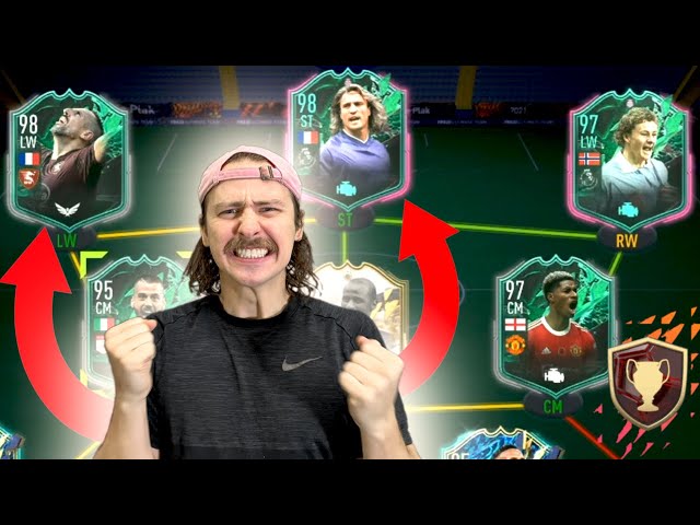 FUT CHAMPS with 98 Ginola and 98 Ribery FIFA 22 Ultimate Team *SHAPESHIFTERS Edition*