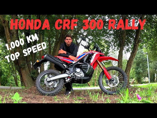 REVIEW 1000 Km + TOP SPEED: Honda CRF 300 Rally