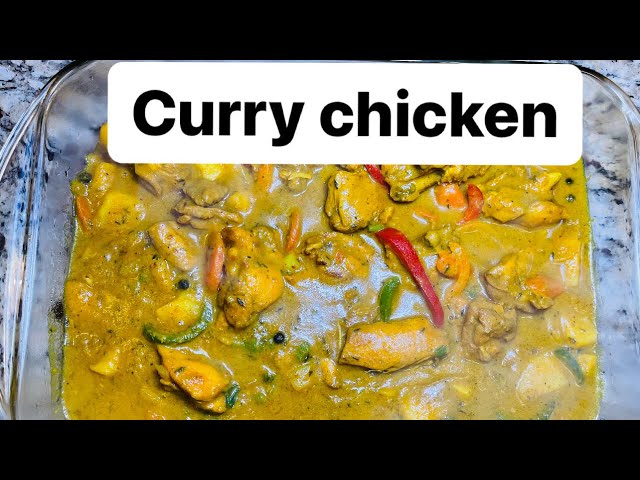 How To Make Jamaican curry Chicken