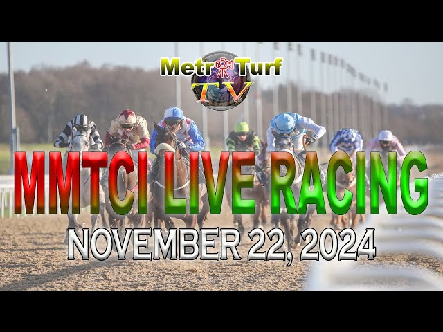 22 November 2024 | Philippines Horse Racing Live | Metro Manila Turf Club Inc.