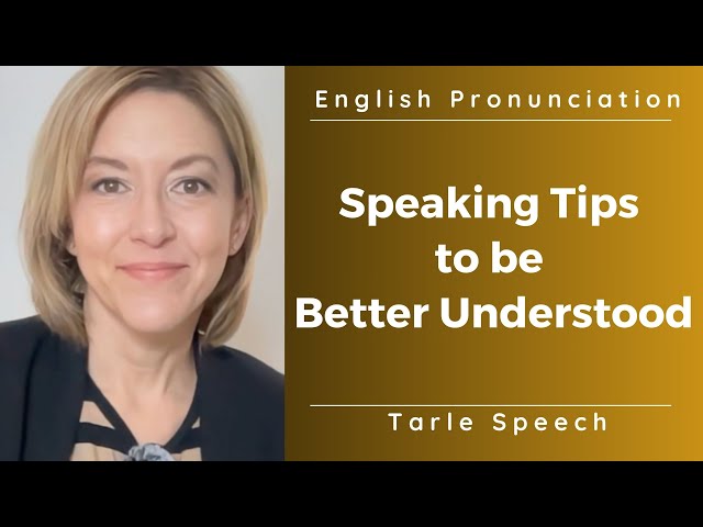 Simple Steps to Sound Clear in English - 5 Tips & Tricks to be Better Understood #learnenglish