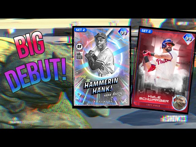 Debut for TWO 99 OVR Players! Hank Aaron and Schwarber